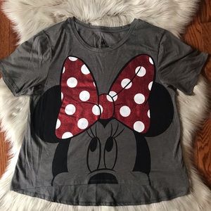 💫Disney Parks Minnie Mouse Bow Tee💫
